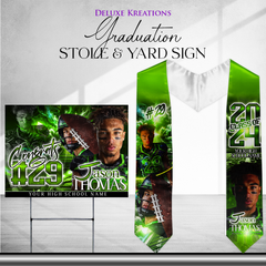 Stole and Yard Sign Graduation Bundle