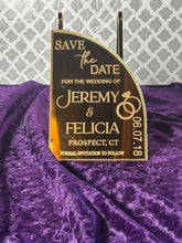 Acrylic Save the Date