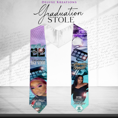 Makeup Artist Grad Stole