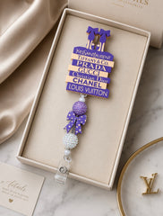 Designer Book Badge Reel