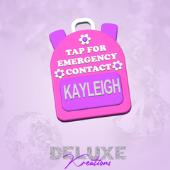 Backpack Emergency Contact