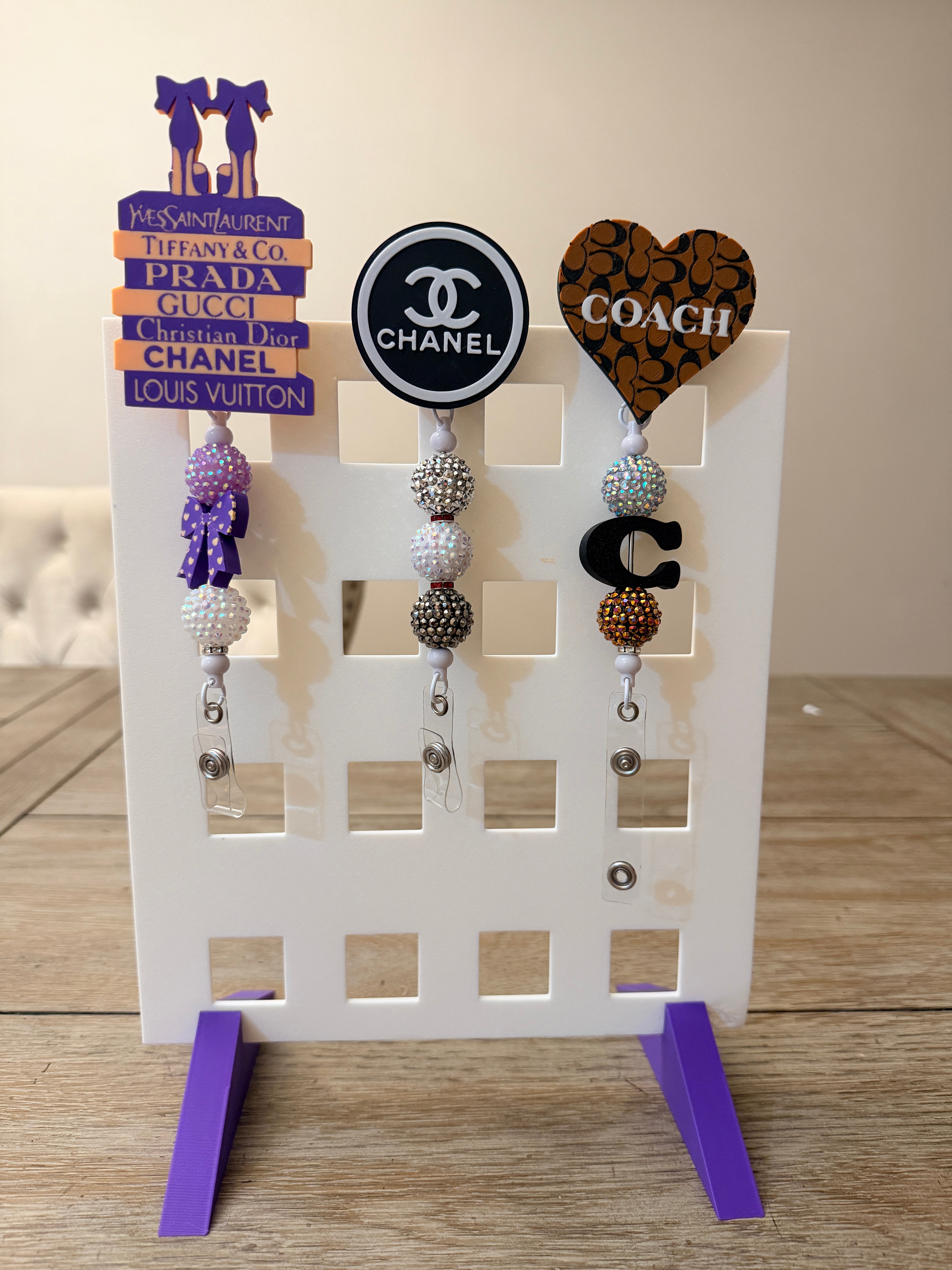 Luxury Badge Reels with Mini Pen