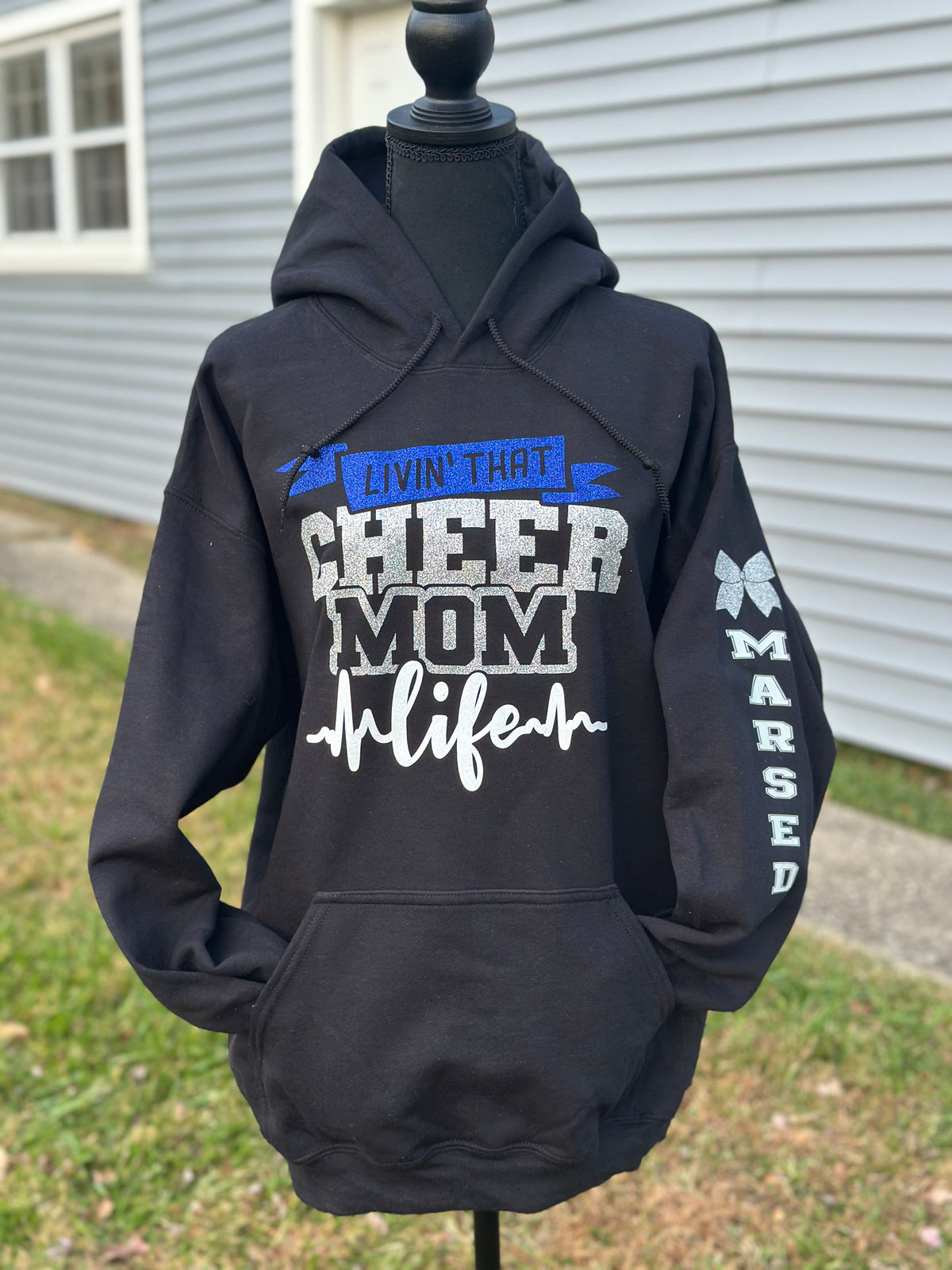 Livin' That Cheer Mom Life Sweatshirt