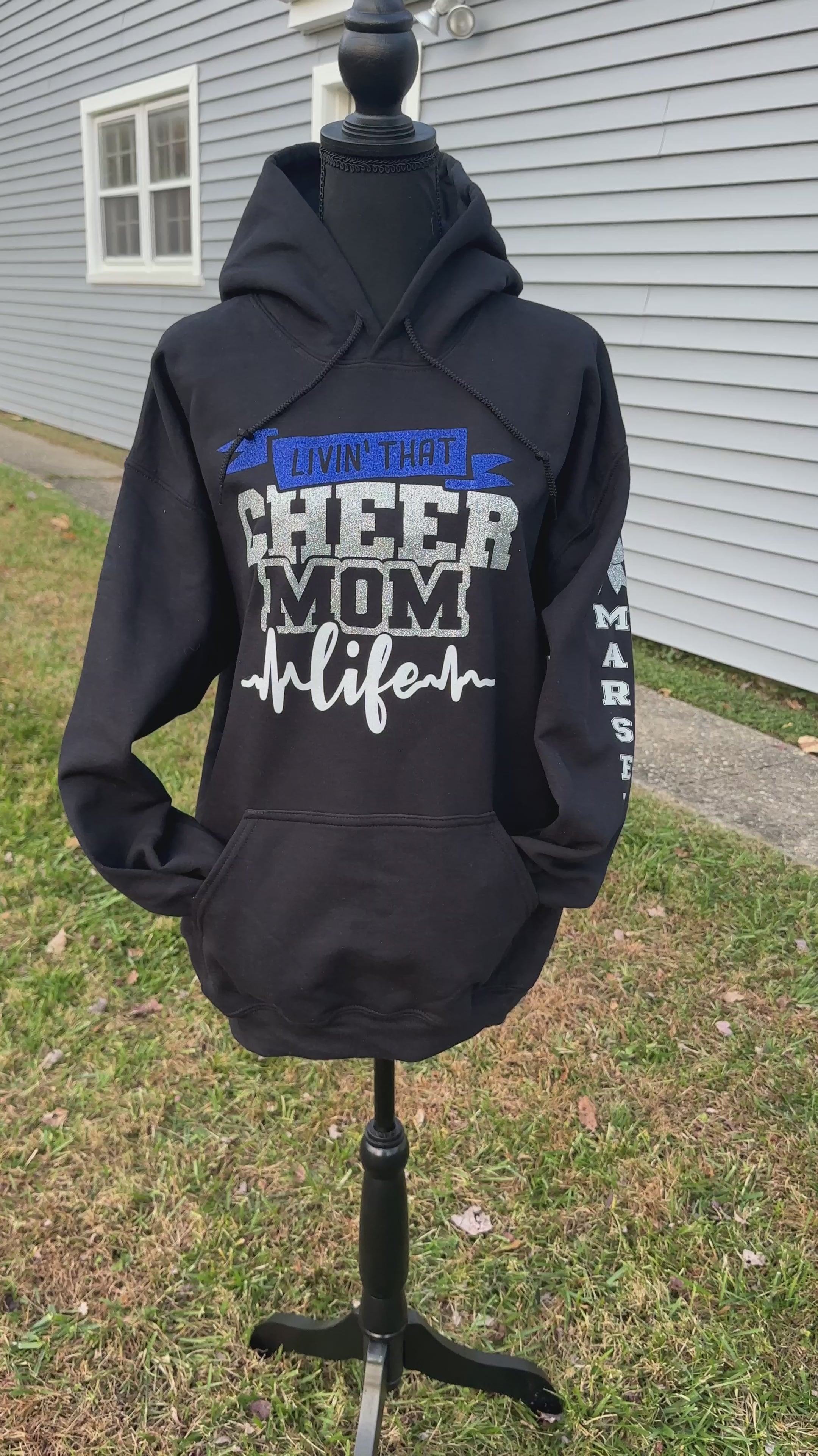 Livin' That Cheer Mom Life Sweatshirt